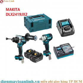 Bộ sản phẩm Makita DLX2419JX2 (DTW300+DHP486)- Chính hãng