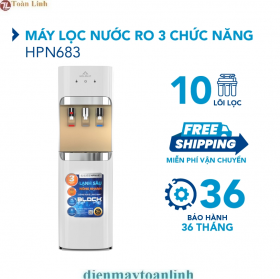 Máy lọc nước RO Hòa Phát HPN683 10 lõi nóng nguội lạnh