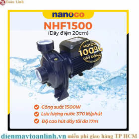 Máy bơm công suất lớn 2HP Nanoco NHF1500 - Chính hãng
