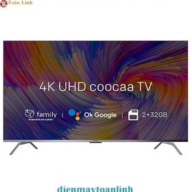 Tivi Coocaa 55S6G Pro Silver Android 55 Inch