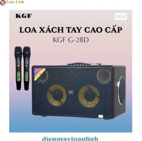 Loa xách tay KGF G-28D 450w - kèm 2 micro