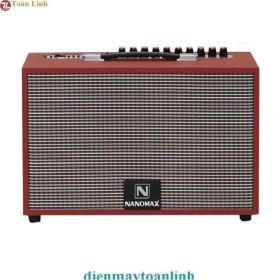 Loa xách tay Nanomax K-01 Bass 20cm công suất 120w kèm 2 mirco K01