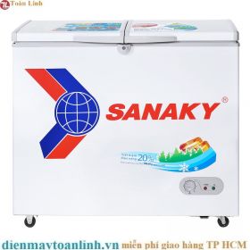 Tủ đông dàn đồng Sanaky VH-2299A1 1 Ngăn 2 Cánh - Hàng chính hãng
