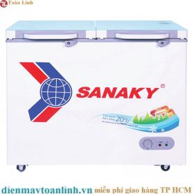 Tủ Đông Kính Cường Lực Sanaky VH-2899A2K - 240 lít - Hàng chính hãng (kính xám)