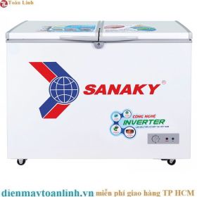 Tủ đông dàn đồng Sanaky VH-2899A3 1 Ngăn 2 Cánh - Hàng chính hãng