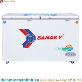 Tủ đông dàn đồng Sanaky VH-5699W1 ( 2 Chế Độ Đông, Mát) - Hàng chính hãng