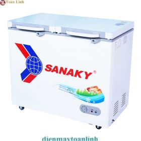 Tủ đông Sanaky VH-2599A2KD 208 lít kính cường lực