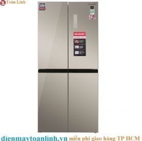 Tủ lạnh Sharp SJ-FXP480VG-CH Inverter 401 lít - Chính hãng mẫu 2021
