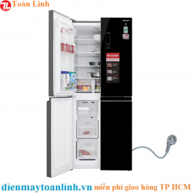 Tủ lạnh Sharp SJ-FXP480VG-BK Inverter 401 lít - Chính hãng mẫu 2021