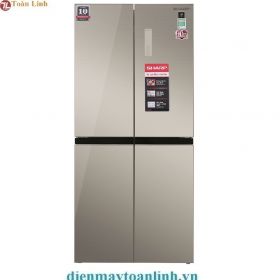 Tủ lạnh Sharp SJ-FXP480VG-CH Inverter 401 lít - Chính hãng mẫu 2021