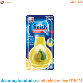 Tinh dầu treo khử mùi máy rửa chén Finish Dishwasher Freshener Lemon & Lime 4ml QT017392 - hương chanh - Chính hãng