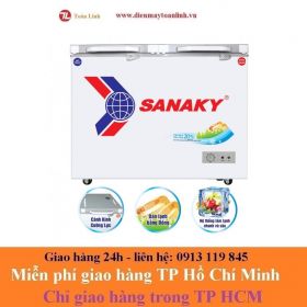Tủ Đông Kính Cường Lực Sanaky VH-2899W2K - 230 lít - Hàng chính hãng (kính xám)