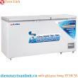 TỦ ĐÔNG 2 CÁNH ALASKA 1200 LÍT HB-1200C ĐỒNG (R134A)  - Hàng chính hãng