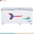 Tủ đông Sanaky VH-6699W1 2 ngăn đông mát 485 lít - Chính hãng