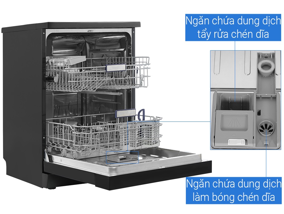 Máy rửa chén Hafele HDW-F601B 535.29.670 14 bộ