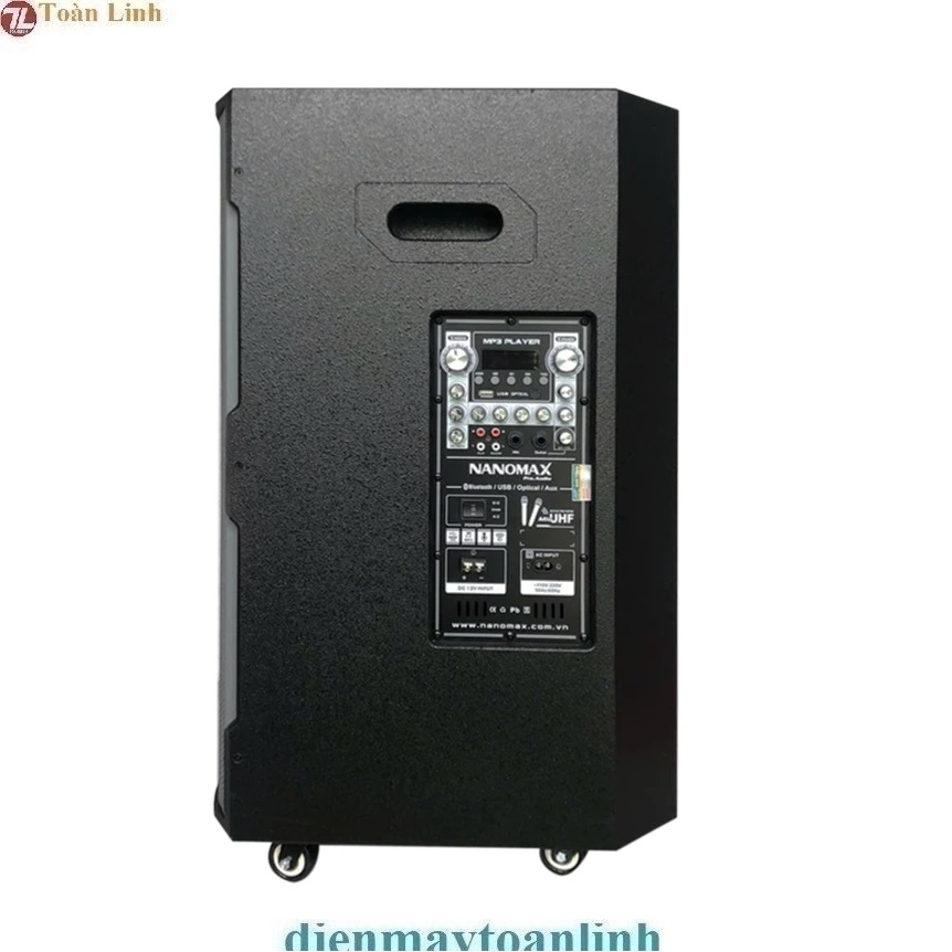 Loa Kéo Nanomax SK-15Q5 Bass 40cm Công Suất 680w kèm 2 mirco