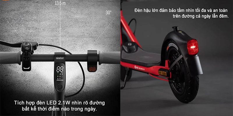 Xe điện Ninebot D38U Scooter Segway